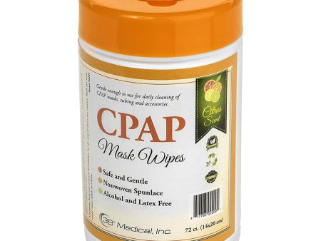 3B Medical Citrus Scent CPAP Mask Wipes - 72 Count Online Sale