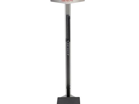 Detecto Eye-Level Physician Scale with Height Rod - Stainless Steel, 400 lb x 4 oz   175 kg x 100 g Online Hot Sale