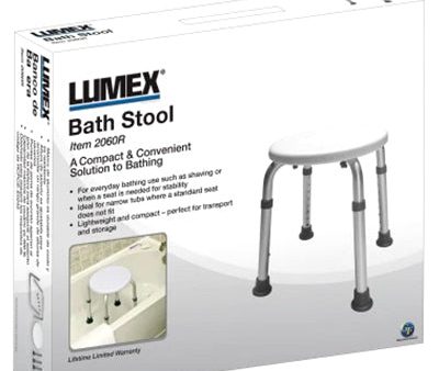 Graham Field Bath Stool Round Lumex in Retail Package, 2 Each Per Case Online