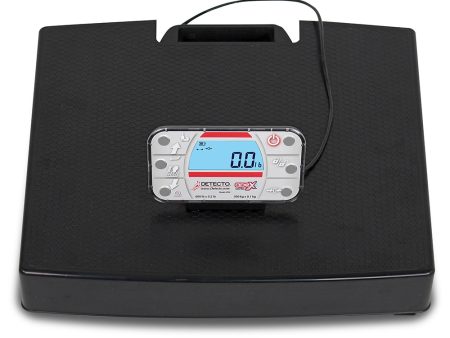 Detecto Remote Indicator Carrying Handle Portable Scale Sale