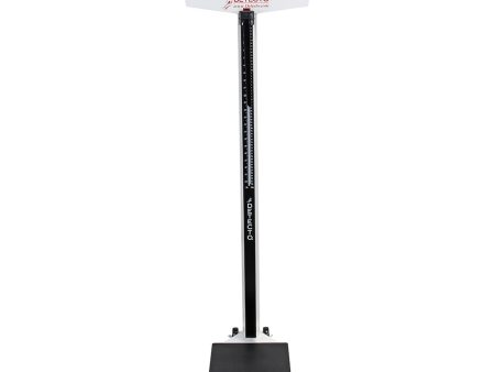 Detecto Eye-Level Physician Scale with Height Rod and Wheels - White, 450 lb x 4 oz Online