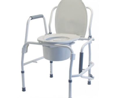 Graham Field Silver Collection 3-in-1 Steel Drop Arm Commode, 2 Each Per Case on Sale