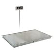 Detecto Solace In-Floor Stainless Steel Dialysis Scale with Printer - 72  x 48  SS Deck Online now