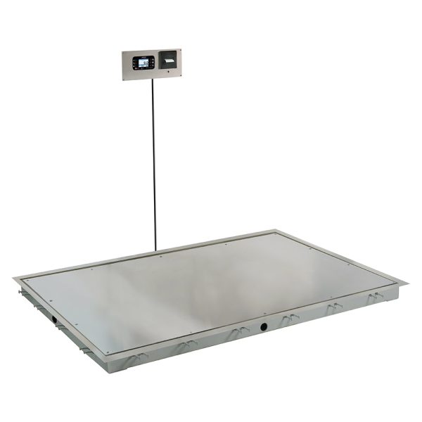 Detecto Solace In-Floor Stainless Steel Dialysis Scale with Printer - 72  x 48  SS Deck Online now