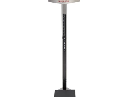 Detecto Eye-Level Physician Scale with Height Rod - Stainless Steel, 400 lb x 4 oz Discount