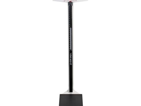 Detecto Eye-Level Physician Scale with Height Rod - White, 440 lb x 4 oz   200 kg x 100 g Online Sale