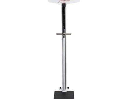 Detecto Eye-Level Physician Scale with Height Rod and Handpost - White, 200 kg x 100 g Online Sale