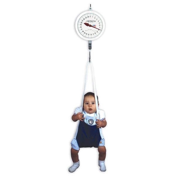 Detecto Baby Scale with Hanging Sling Seat, 55 lb x 0.22 lb For Cheap