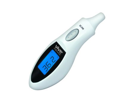 Vive Health Digital Ear Thermometer - White Online