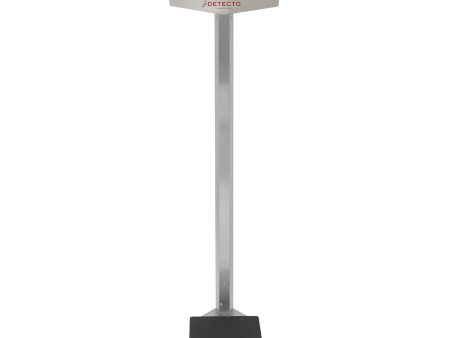 Detecto Eye-Level Physician Scale - Stainless Steel, 400 lb x 4 oz   175 kg x 100 g Supply