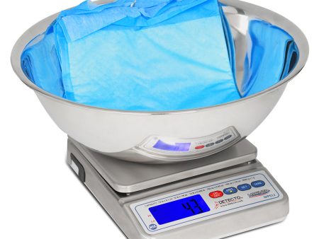 Detecto Mariner Weight Diaper Scale With Utility Bowl, 12 lb For Cheap