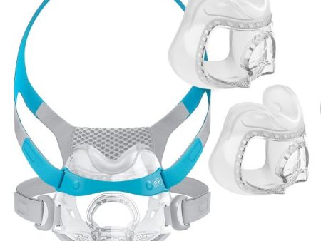 F&P Evora Full Face CPAP Mask FitPack with Headgear For Discount