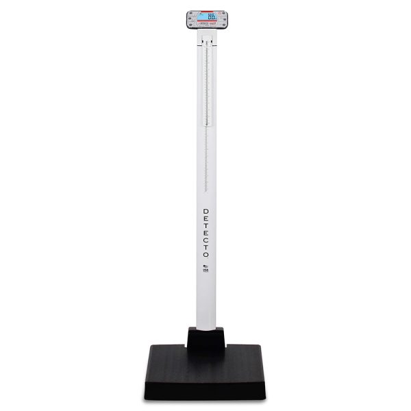 Detecto APEX Physician Scale Mechanical Height Rod With Welch Allyn CVSM CSM Connectivity Discount