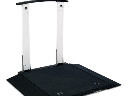 Detecto Portable Wheelchair Scale with Handrail on Sale