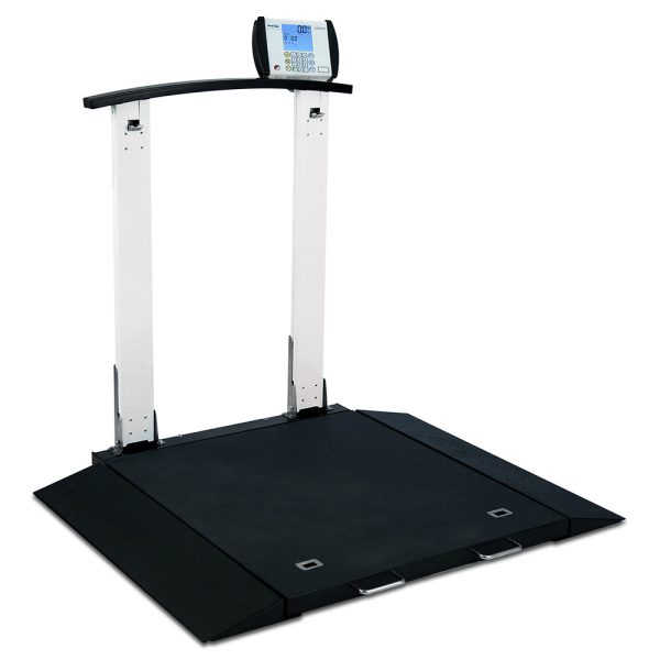 Detecto Portable Wheelchair Scale with Handrail on Sale