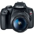 Canon EOS Rebel T7 DSLR Camera with 18-55mm and 75-300mm Lenses For Cheap