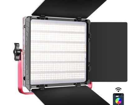 GVM RGB LED Studio Video Bi-Color Soft 1200D 3-Light Kit Fashion