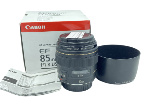 USED Canon 85mm f1.8 USM AF Lens Hot on Sale