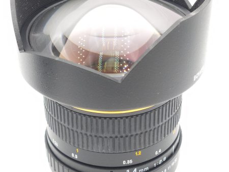 Used Bower 14mm f2.8 (Sony-A) MF Online Sale