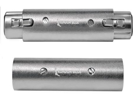 Kondor Blue 3-Pin XLR Adapter Set (2-Pack) on Sale