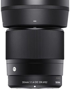 Open Box Sigma 30mm f1.4 DC DN Contemporary Lens for Micro 4 3 Supply