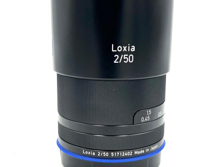 Used Zeiss Loxia 50mm f 2 Planar T* Lens for  Sony E Mount Online Sale