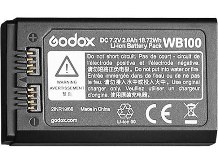 Godox WB100 Battery for AD100pro Pocket Flash Discount