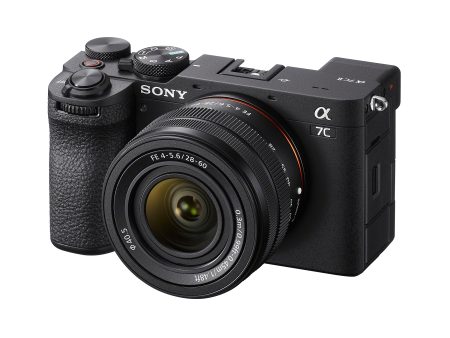 Sony Alpha a7C II Mirrorless Digital Camera with FE 28-60mm F4-5.6 Lens (Black) For Sale