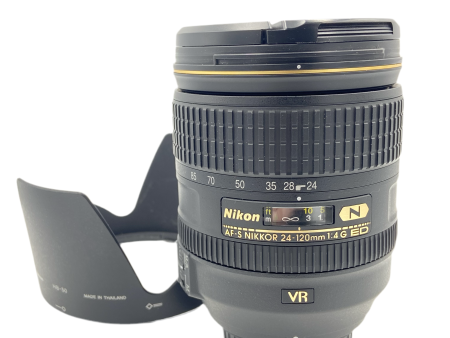 USED Nikon 24-120mm F4 G ED VR AF-S Lens Online now