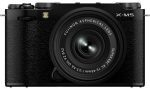 Fujifilm X-M5 Mirrorless Camera (Black) with XC 15-45mm F3.5-5.6 OIS PZ Lens Kit Online now