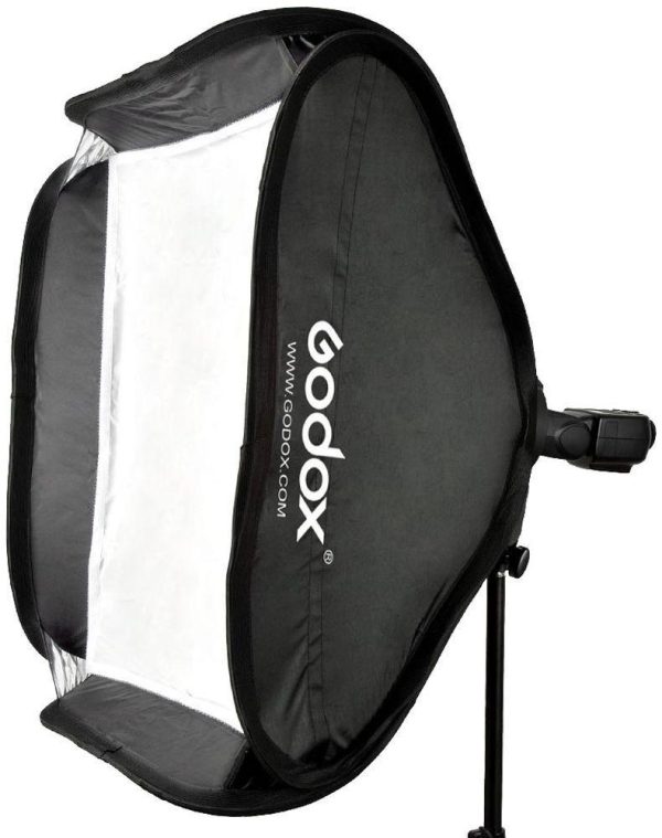 Godox S2 Speedlite Bracket with Softbox & Carrying Bag Kit (23.6 x 23.6 ) on Sale