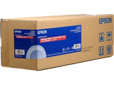 Epson Premium Glossy 250 Photo Inkjet Paper S041742 (16  x 100  Roll) For Discount