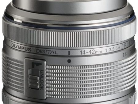 Olympus M.Zuiko Digital 14-42mm f 3.5-5.6 II R Lens (Silver) Online