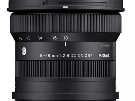 Sigma 10-18mm F2.8 DC DN Contemporary Lens (L Mount) For Cheap