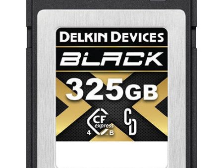 Delkin Devices 325GB BLACK 4.0 CFexpress Type B Memory Card Discount