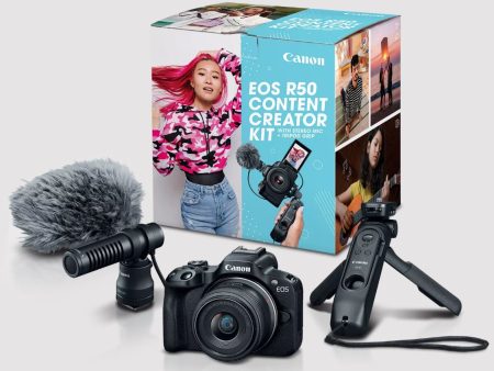 Canon EOS R50 Content Creator Kit For Discount