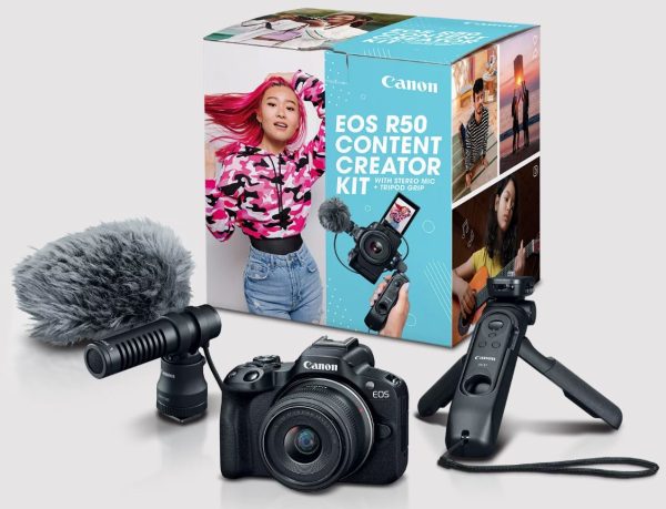 Canon EOS R50 Content Creator Kit For Discount