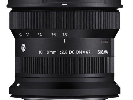 Sigma 10-18mm f 2.8 DC DN Contemporary Lens (Canon RF Mount) Sale