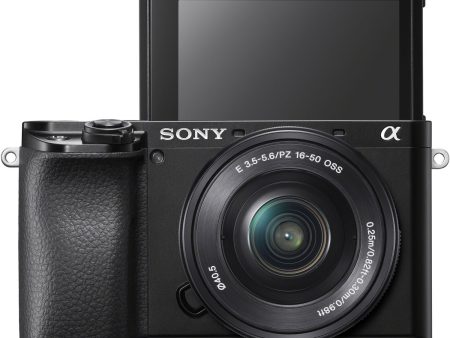 Sony Alpha a6100 Mirrorless Digital   Camera with 16-50mm Lenses For Discount