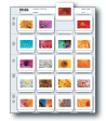 Print File 25 Pack Slide Pages for 2x2 Mounted Slides (2x2-20B) Cheap