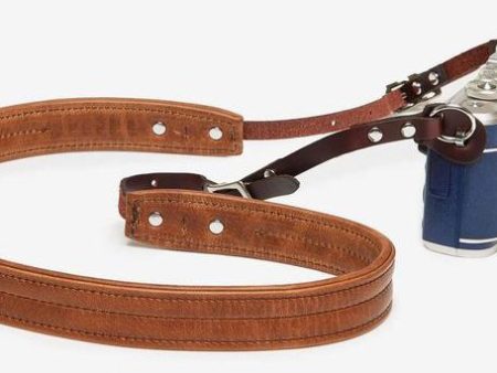 ONA The Oslo Full-Grain Leather Camera Strap (Antique Cognac) For Sale