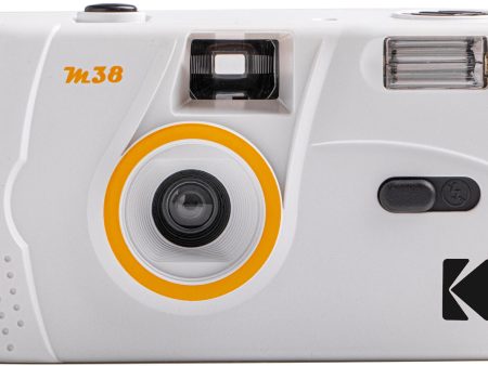 Kodak M38 35mm Film Camera with Flash (Clouds White) For Sale