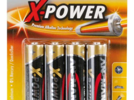 Ansmann X-Power AA (4 Pack) Batteries Fashion