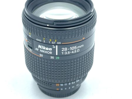 Nikon 28-105mm f 3.5-4.5D Autofocus Zoom Nikkor Lens For Discount