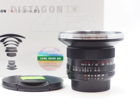 Used Zeiss 18mm f3.5 Distagon T* (ZF) Lens on Sale