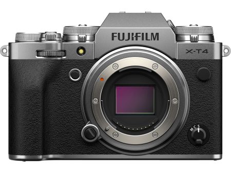 Fujifilm X-T4 Mirrorless Digital Camera Body (Silver) Online Sale