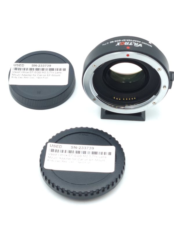 Used Viltrox EF-EOS M2 0.71x Lens Mount Adapter for Canon EF-Mount Lens to Canon EF-M-Mount Camera -Booster Online Sale