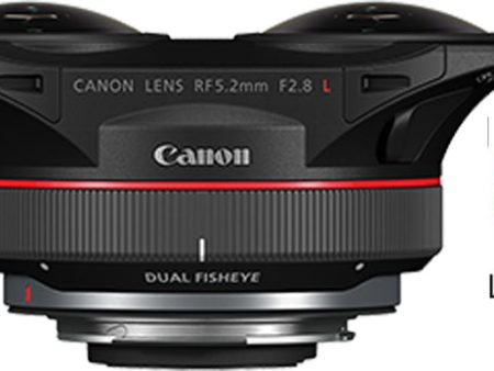 Canon RF 5.2mm F2.8 L Dual Fisheye 3D VR Lens Online Hot Sale