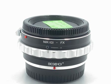 Used Beschol Nikon G to Fuji X Adapter For Sale