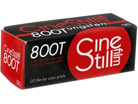 CineStill 800Tungsten Xpro C-41 Color Color Negative Film (120 Film) Online